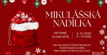 Red Simple Christmas Party Landscape Invitation (3)